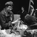Princess Astrid, Mrs Ferner at the opening of a charity bazaar in Oslo, 1966 (Photo Erik Thorberg / NTB / Scanpix)
